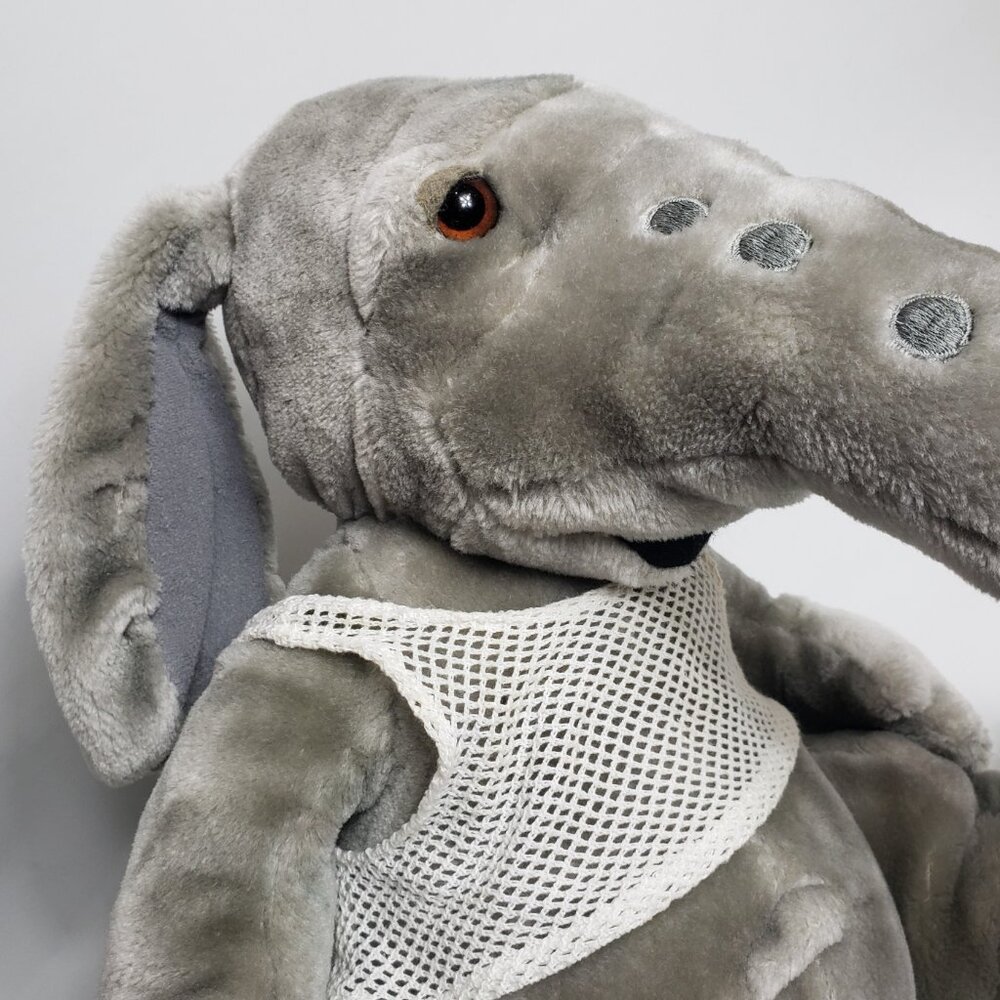 Vintage 1986 Disneyland Captain EO Hooter Elephant Plush 15" Michael Jackson Toy - Picture 8 of 16